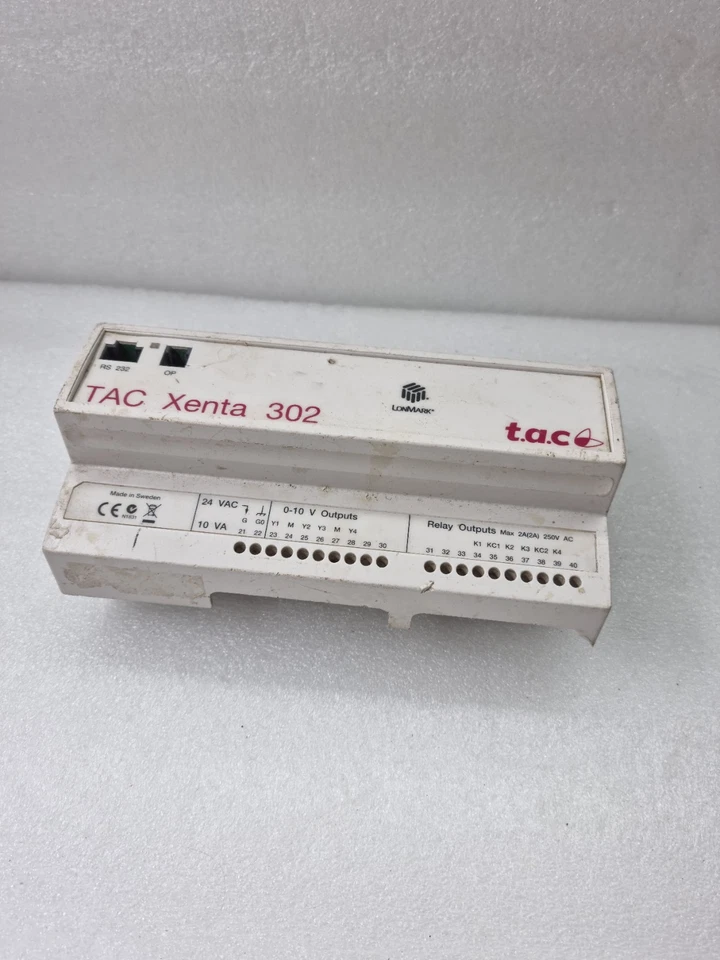 SCHNEIDER TAX XENTA 302 PROGRAMMABLE CONTROLLER